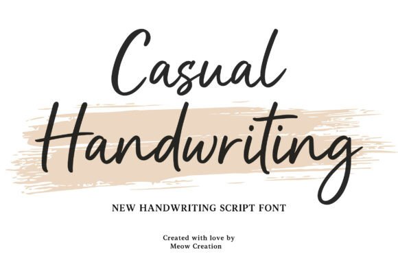 Download Casual Handwriting - Handwriting Collection