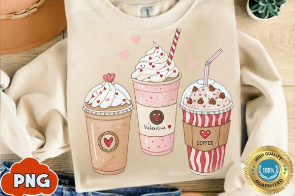 Download Whipped Cream Coffee Valentine's Day PNG - Valentine Collection