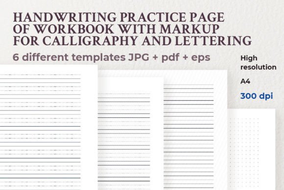 Download Handwriting Practice for Calligraphy - Handwriting Collection
