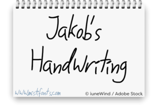 Download Jakob's Handwriting - Premium Resources