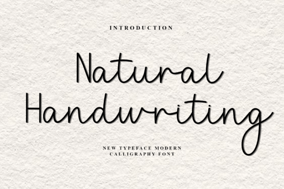 Download Natural Handwriting - Handwriting Collection